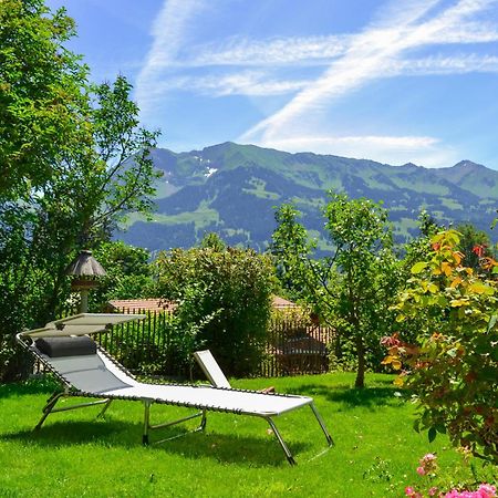 Swiss Mountain-Valley View Lodge Erlenbach im Simmental Ngoại thất bức ảnh