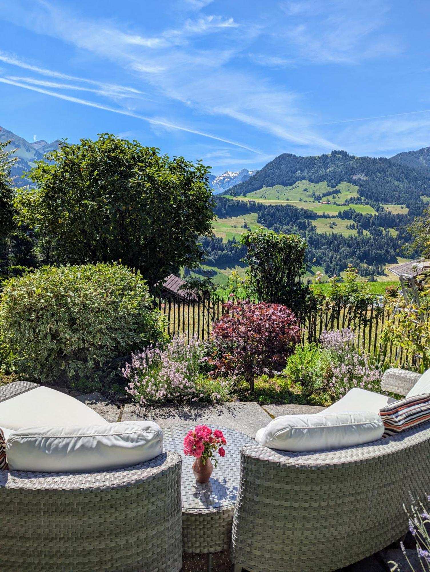 Swiss Mountain-Valley View Lodge Erlenbach im Simmental Ngoại thất bức ảnh