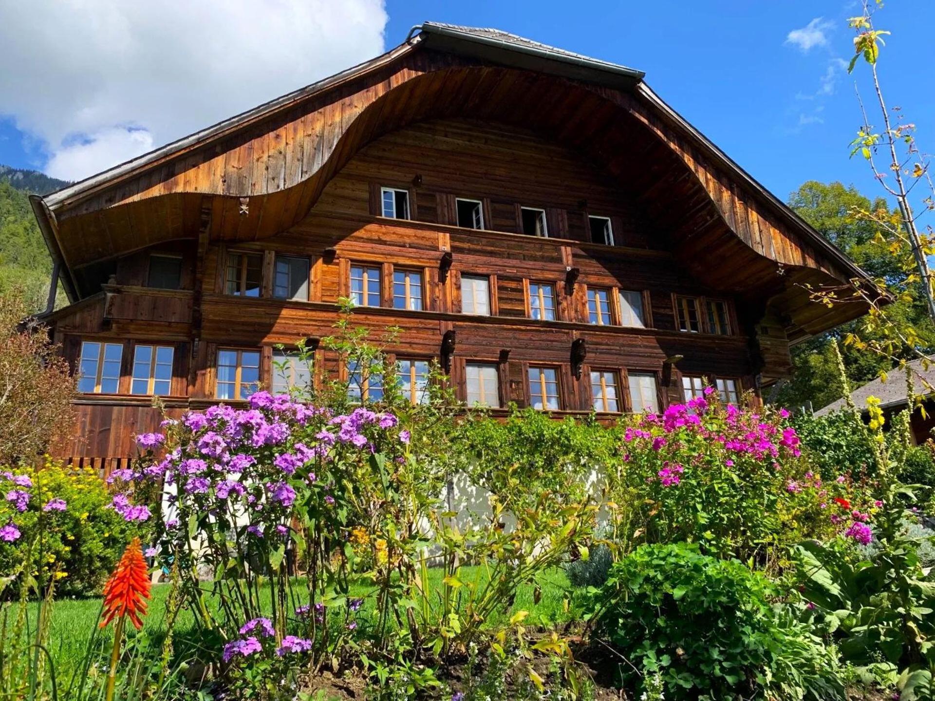 Swiss Mountain-Valley View Lodge Erlenbach im Simmental Ngoại thất bức ảnh