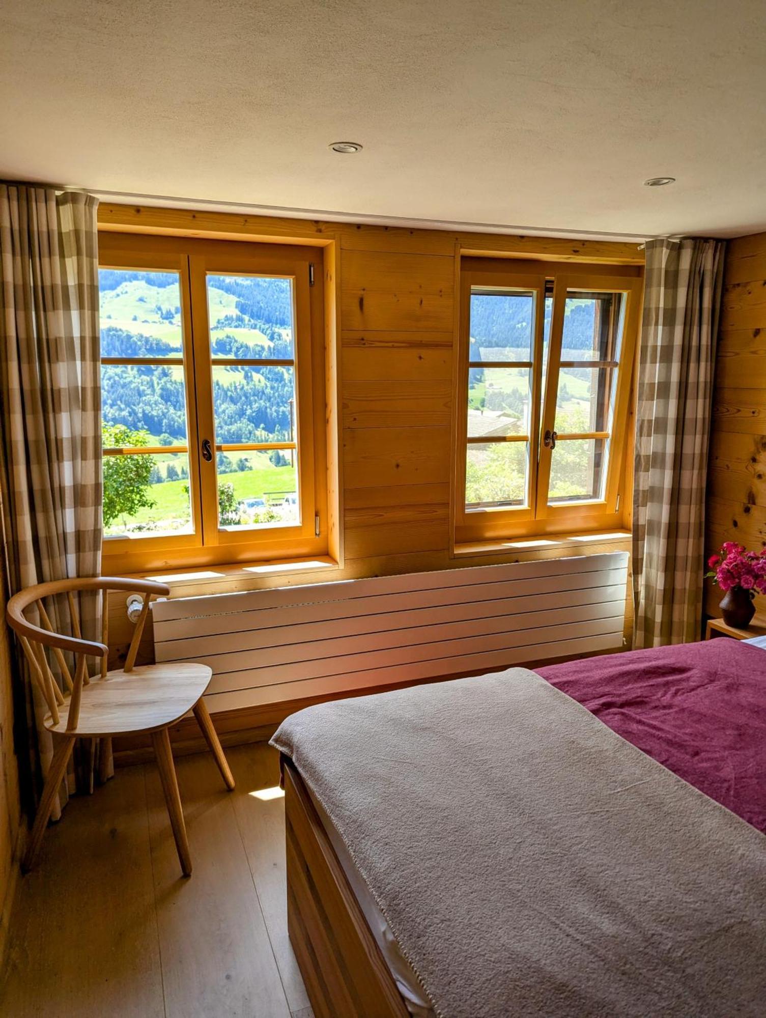 Swiss Mountain-Valley View Lodge Erlenbach im Simmental Ngoại thất bức ảnh